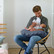 Imetystyyny, Doomoo Softy, 150cm, Chine White - meleerattu harmaa