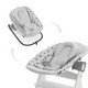 Haucka Alpha Premium -babysitter, Nordic Grey / metsäneläimet