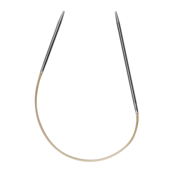 Addi SockenWunder Basic -pyöröpuikot, alumiini, 25 cm, 2.5 - 3.5 mm