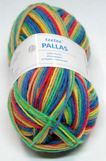 teetee Pallas, sukkalanka, kirjavat