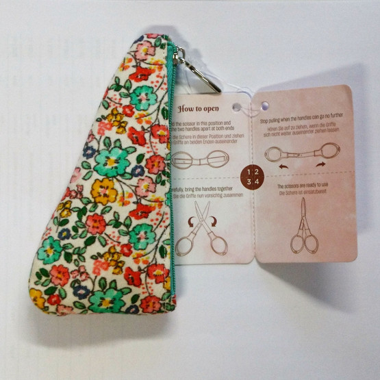 KnitPro Taittuvat sakset säilytyspussissa