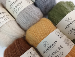 Austermann Cashmere Cloud - Ihastuttava ohut kashmirsekoitelanka