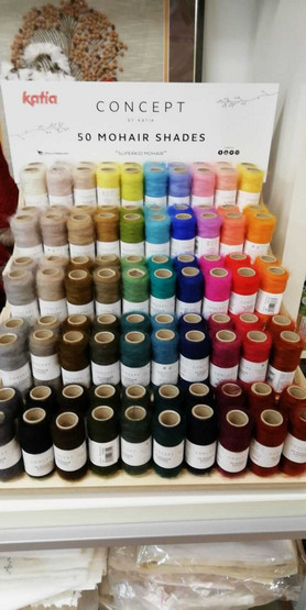 Katia Concept 50 Mohair Shades poistuvat värit