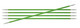 KnitPro Zing sukkapuikot, 20 cm, 2.5 - 6.0 mm, alumiini