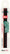 KnitPro Cubics neliskanttiset sukkapuikot, 15 cm, 2.5 - 4.0 mm