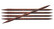 KnitPro Cubics neliskanttiset sukkapuikot, 15 cm, 2.5 - 4.0 mm