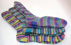 Gründl Hot Socks Rubin 4-ply bambusukkalanka