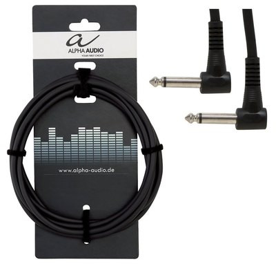 Patch-kaapeli 6kpl setti 10cm plugi/plugi Alpha Audio Basic Line