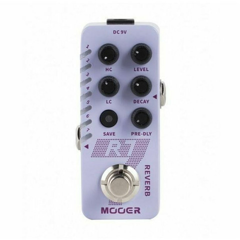 Kaikupedaali Mooer R7 Digital Reverb