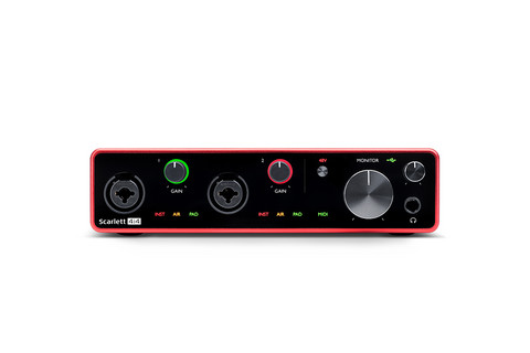 Äänikortti Focusrite Scarlett4i4 3nd gen