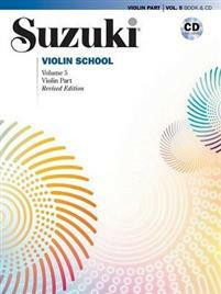 Viulukoulu Suzuki violin school volume 5 + cd