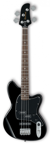 Bassokitara 4-kielinen Short Scale Ibanez Talman TMB30BK