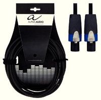 Kaiutinjohto speakon 6m Alpha Audio Peak Line 6m, Neutrik, 2-nap