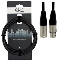 Mikrofonijohto xlr/xlr 6m Alpha Audio Pro Line