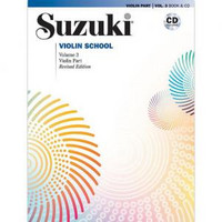 Viulukoulu Suzuki violin school volume 3 + cd Revised Edition