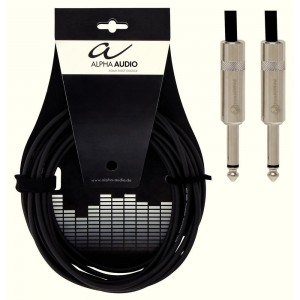Instrumenttijohto plugi/plugi 6m Alpha Audio Pro Line