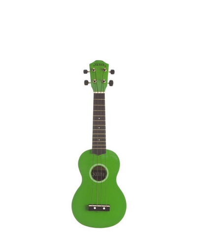 Ukulele sopraano Noir NU-1S, vihreä (sis. pussi)