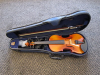 Viulusarja 3/4 Sonata YHV-100, Korealainen, jousi, kotelo, hartsi