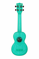 Ukulele sopraano Kala Waterman fluorescent  blue