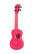 Ukulele sopraano Kala Waterman fluorescent pink