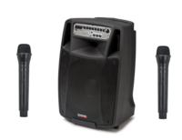 PA-kaiutin akkukäyttöinen aktiivi, bluetooth mikseri Audio Design M215WL, 750W