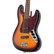 Bassokitara 4-kielinen Tokai AJB-58 3-Tone Sunburst