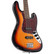 Bassokitara 4-kielinen Tokai AJB-58 3-Tone Sunburst