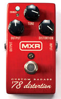 Säröpedaali MXR M78 Custom Badass '78 Distortion