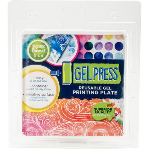 Gel Press Reusable Printing Plate 6