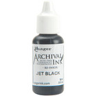 Ranger - Archival Ink leimamustetäyttöpullo, Jet Black