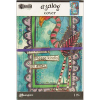 Dylusions - Dyalog Canvas Printed Cover, Frame