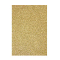 Tonic - Glitterkartonki, Gold Dust, A4, 5 arkkia