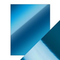 Tonic - Peilikartonki, Imperial Blue, High Gloss, A4, 5 arkkia