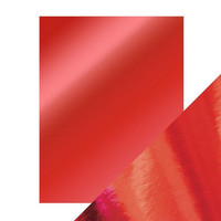 Tonic - Peilikartonki, Ruby Red, High Gloss, A4, 5 arkkia