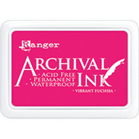 Ranger - Archival Ink leimamustetyyny, Vibrant Fuchsia