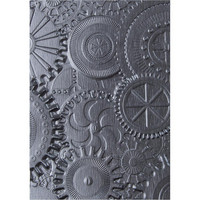 Sizzix - 3D Texture Fades Embossing Folder By Tim Holtz, Kohokuviointitasku, Mechanics