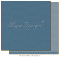 Maja Design - Monochromes, Shades of Christmas, December Teal
