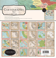 Carta Bella - Cartography No.1, Collection Kit 12