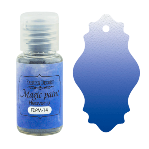 Fabrika Decoru - Magic Paint, Värijauhe,15 ml, Heavenly