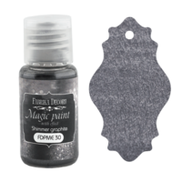 Fabrika Decoru - Magic Paint With Effect, Helmiäisvärijauhe,15 ml, Shimmer graphite