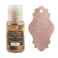 Fabrika Decoru - Magic Paint With Effect, Helmiäisvärijauhe,15 ml, Chocolate with bronze