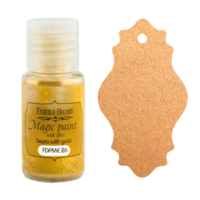 Fabrika Decoru - Magic Paint With Effect, Helmiäisvärijauhe,15 ml, Sepia with gold