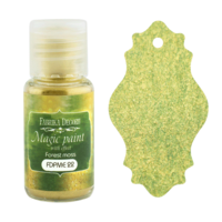 Fabrika Decoru - Magic Paint With Effect, Helmiäisvärijauhe,15 ml, Forest moss