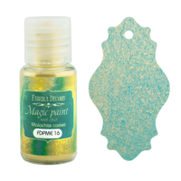 Fabrika Decoru - Magic Paint With Effect, Helmiäisvärijauhe,15 ml, Malachite casket