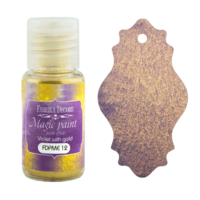 Fabrika Decoru - Magic Paint With Effect, Helmiäisvärijauhe,15 ml, Violet with gold