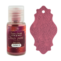 Fabrika Decoru - Magic Paint With Effect, Helmiäisvärijauhe,15 ml, Red wine