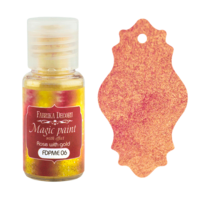 Fabrika Decoru - Magic Paint With Effect, Helmiäisvärijauhe,15 ml, Rose with gold