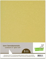 Lawn Fawn - Gold Rush Cardstock 8,5