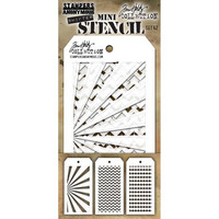 Tim Holtz - Mini Layered Stencil, Set #42