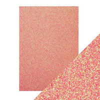 Tonic - Glitterkartonki, Candy Floss, A4, 5 arkkia